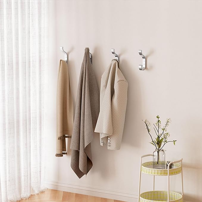 Coat Hooks Wall Mount, Heavy Duty Wall Hooks - Image 6