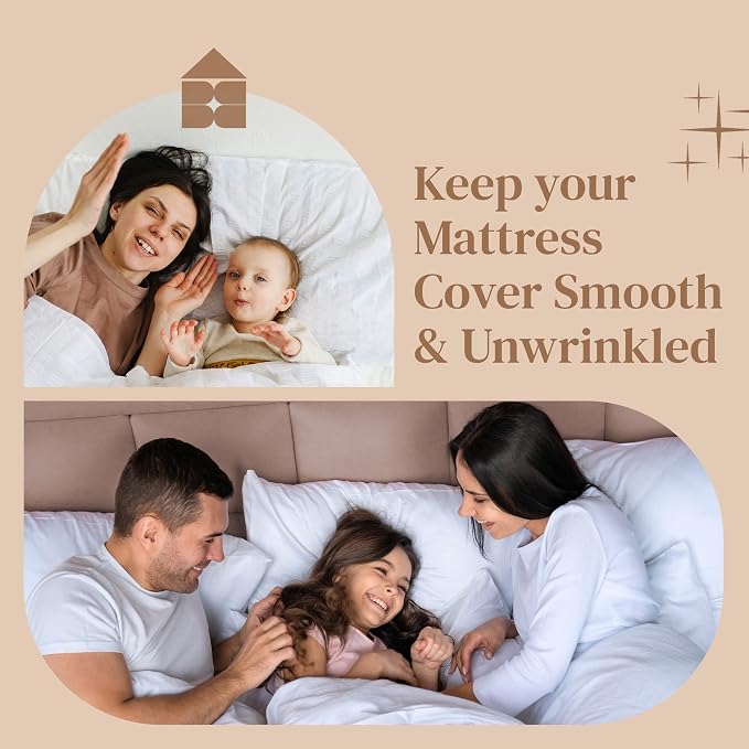 FeelAtHome 4 PCS Black Bed Sheet Clips - Image 6