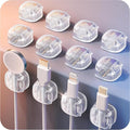 Cable Clips, Transparent Clear by Chfeila