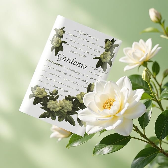 Fragrance Scented Sachet for Drawers and Closets Gardenia 12pcs - Image 4