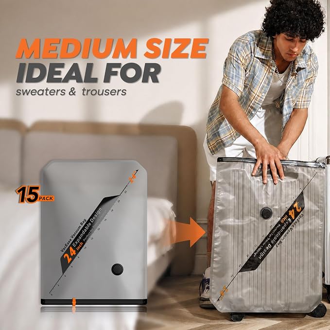 Rechargeable Wireless Pump Travel Storage Bags Set - Image 5