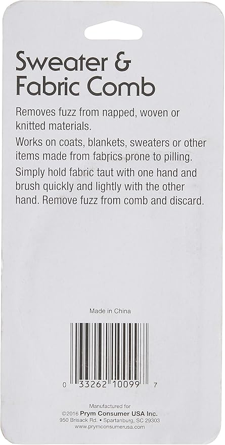 Collins D-Fuzz-It Fabric and Sweater Comb - Image 2