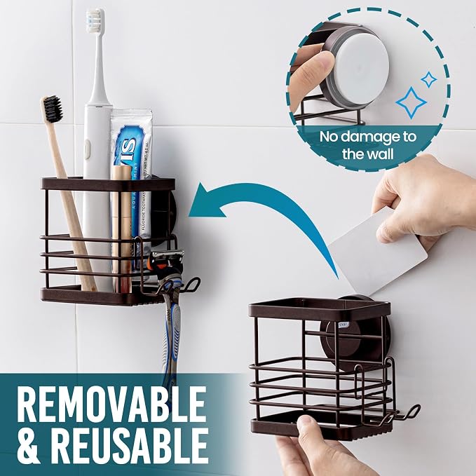 TAILI Patented Suction Cup Toothbrush Holders - Image 7