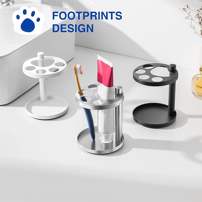 Stainless Toothbrush Holder Stand - Image 3