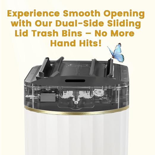 ELPHECO Motion Sensor Bathroom Trash Can - Image 8