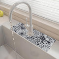 15" X 5.5" Kitchen Sink Splash Guard Faucet Mat Mandala Super Absorbent Fast by Unknown