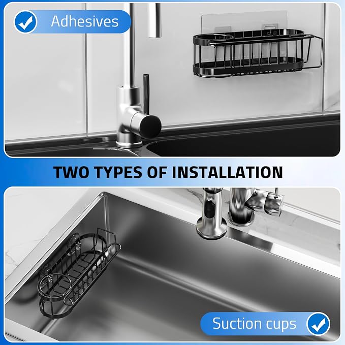 Cisily Kitchen Sponge Holder for Kitchen Sink - Image 2
