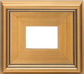 Creative Mark Plein Air Style Frame, Hand Leafed Gold, 4x6-2.75" Wide Moulding with 1/2" Rabbet Depth, Open Back W/O Glazing, Museum Quality, For Art Panels, Stretched Canvas, Pictures & More