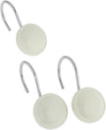 Carnation Home Fashions Color Rounds Ceramic Resin Shower Curtain Hook by WehomeHousewareeInc