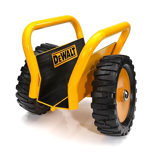 Dewalt Door Dolly XL Panel Mover, 1,100-Pound Weight Capacity, up to 7.9-Inches Width Capacity, 12-Inch No-Flat Wheels, Move Sheetrock, Plywood, OSB, Doors and More (DXWT-PS201)