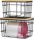 2 Pack Trash Bag Holder, Extra Large Garbage Bag Dispenser by SPOSPO