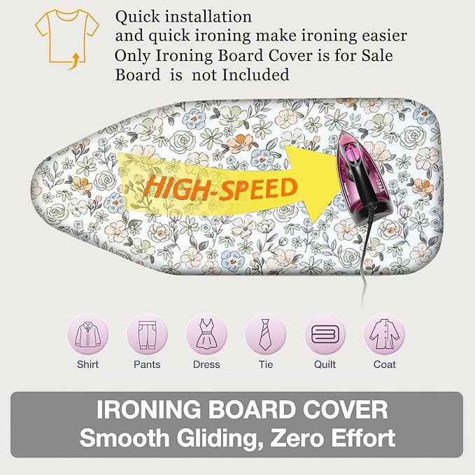Small Ironing Board Cover Scorch Resistant, Table top Ironing Cover - Image 4