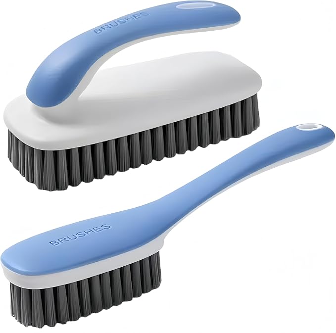 2 Pack Soft Bristle Cleaning Brushes Scrub Brush by Unknown