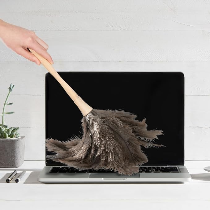 Superio Ostrich Feather Duster Fluffy Dust Remover, - Image 7