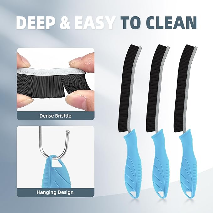FOOGWEE Hard Bristle Crevice Cleaning Brush - Image 3