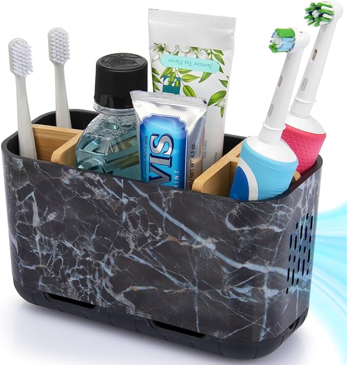 GFWARE Marble Toothbrush Holders by GFWARE
