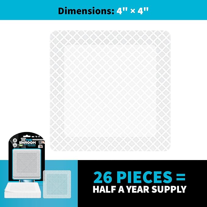 TubShroom 26 Pack Square Disposable Drain Cover - Image 8
