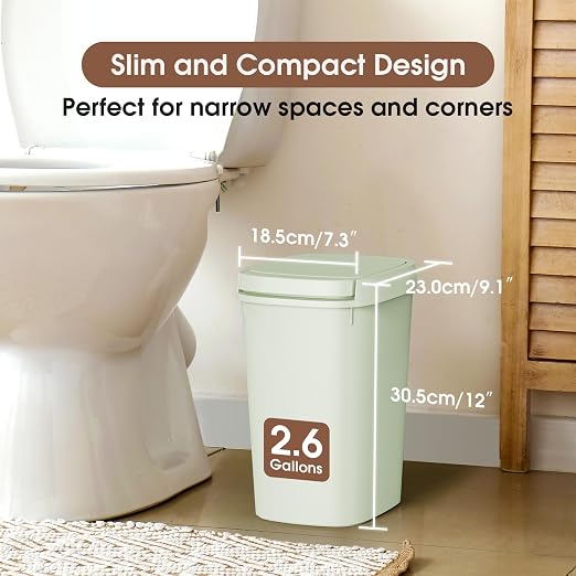 CEROELDA 3 Pack Bathroom Trash Can - Image 2