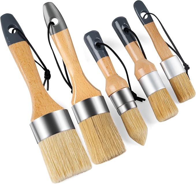 Mister Rui Chalk Wax Paint Brush, Wax Brushes by MisterRui