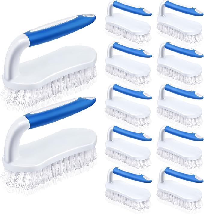 Lallisa 12 Pcs Scrub Brush Bulk by Lallisa