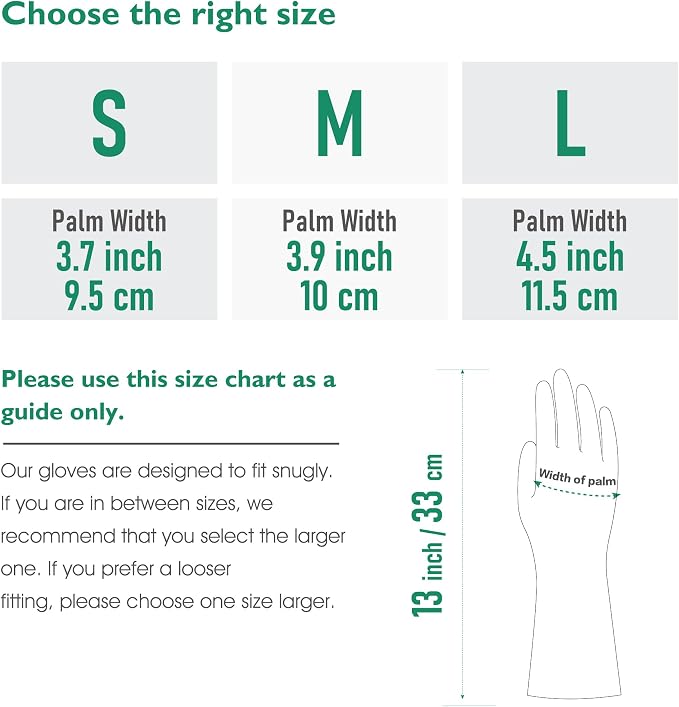 COOLJOB Large Household Rubber Gloves - Image 6