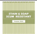 EHZNZIE Sage Shower Curtain Liner 72x72, PEVA Waterproof Bath Curtain, No by EHZNZIE