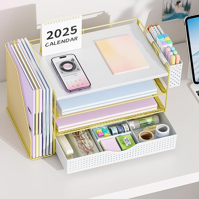 Wood Desk Organizers and Accessories - Image 3