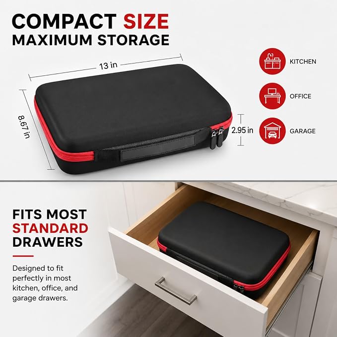 Comecase Battery Organizer Case - Image 7