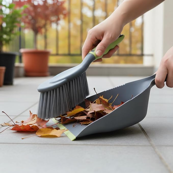 WDDBHSKN Dust pan Broom Dustpan Brush - Image 8