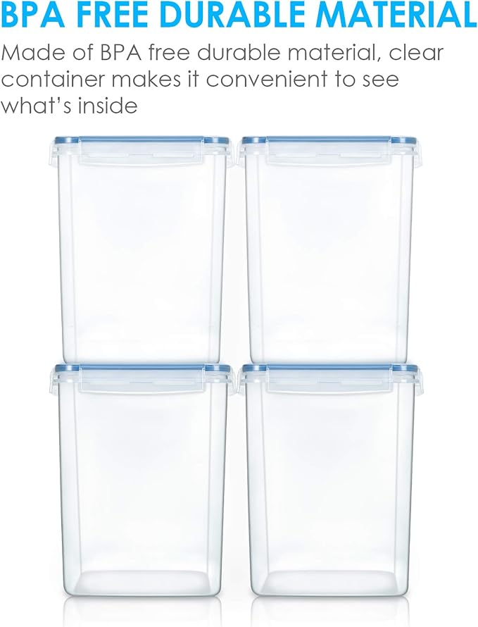 Vtopmart 5.2L Flour Sugar Storage Containers, BPA Free, Food Grade Material - Image 3