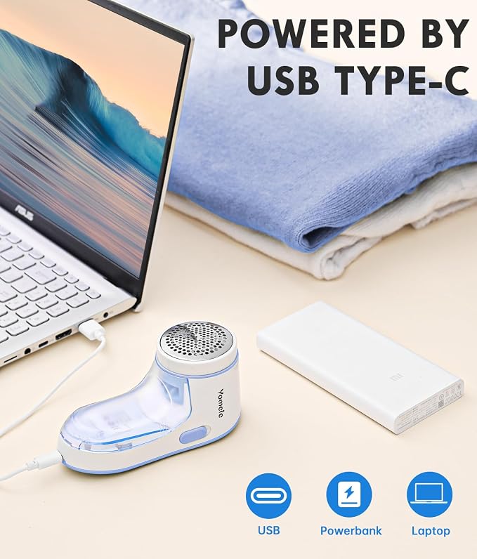 Fabric Shaver Rechargeable, Electric Lint Remover - Image 7