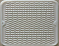 Silicone Dish Drying Mat, Non-Slip Easy Clean Sink Mat, Translucent, Large by MODENGKONGJIAN