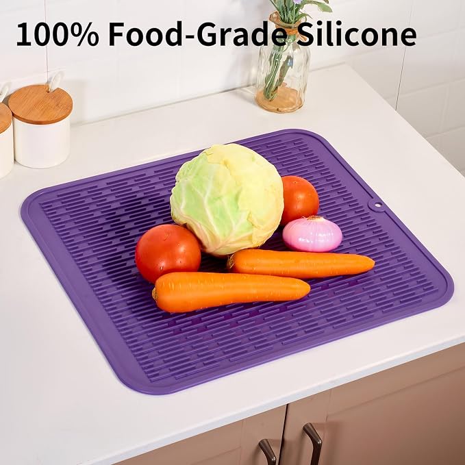 ZLR Oversized Silicone Dish Drying Mat - Image 9