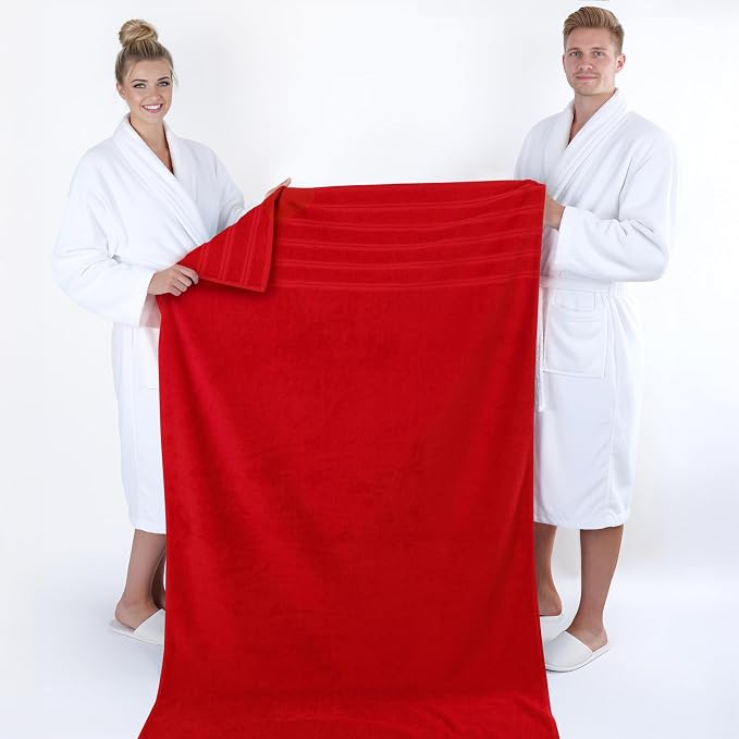 American Soft Linen 100% Cotton Luxury Turkish Towels, 35x70 XL Bath Sheet | - Image 5