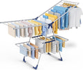 Sakugi Clothes Drying Rack, Foldable 2-Level by Sakugi