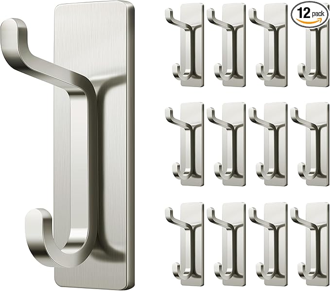 pickpiff 13LB Strong Stick-on Hooks by pickpiff
