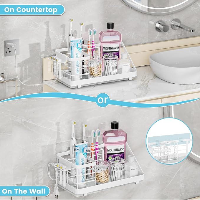 Toothbrush Holders Instant-Drying Organizer - Image 2