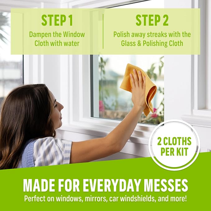 E-Cloth Window and Glass Cleaner Kit, Just Add Water - Image 2