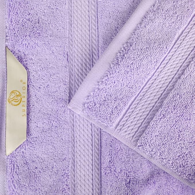 Superior Egyptian Cotton Plush & Absorbent, Face Towel Set of 6, Soft Luxury - Image 6
