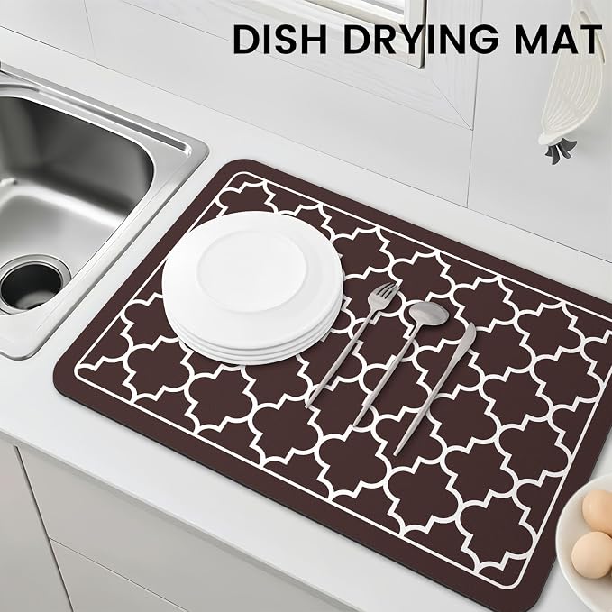 Dish Drying Mat Absorbent Dish Drying Mats - Image 7