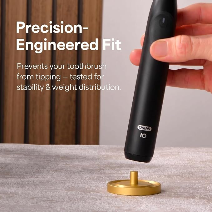 Gold Oral-B Compatible 2-Pack Electric Toothbrush Holder - Image 2