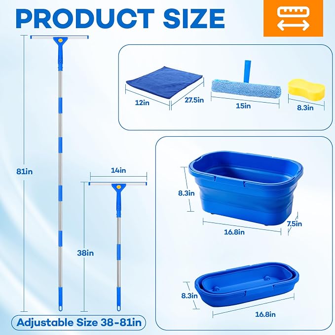 ALOTIKI 7Pcs Window Cleaning Kit - Image 3