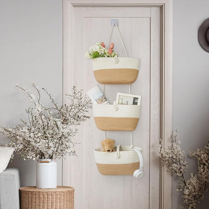 TeoKJ 3-Tier Hanging Baskets for Storage - Image 6