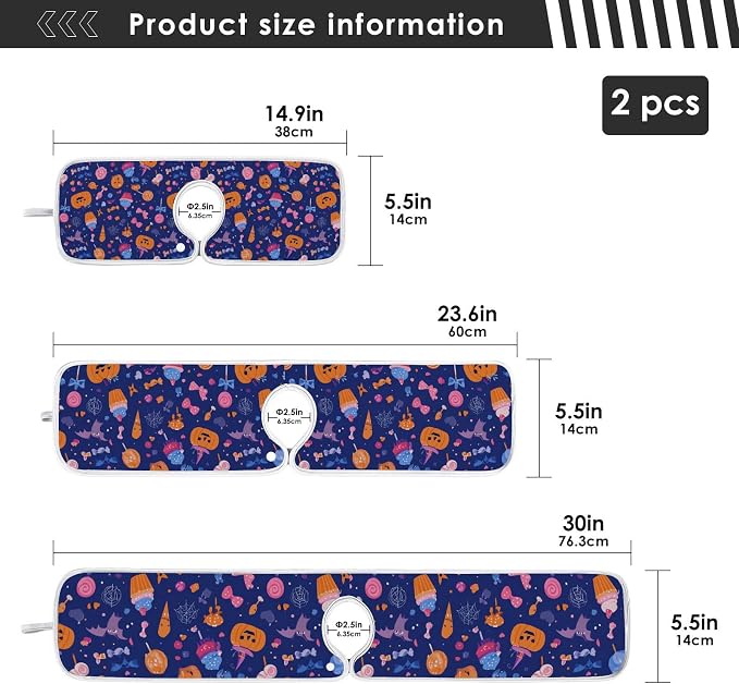 Candy Halloween Pumpkin Bat Sink Mat - Image 4