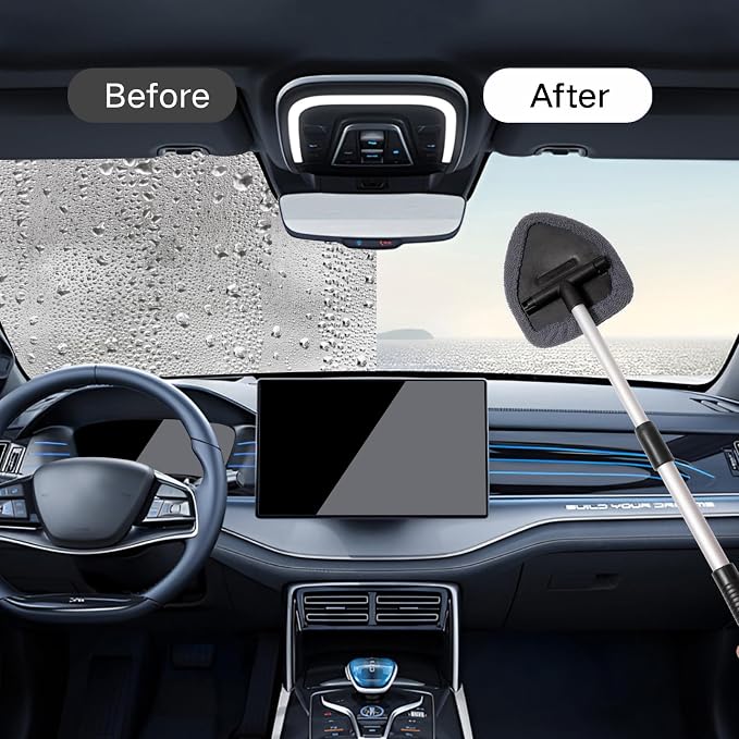 Qydipclin 7pcs Windshield Cleaner Tool Car Window Cleaning Wash Kit - Image 3