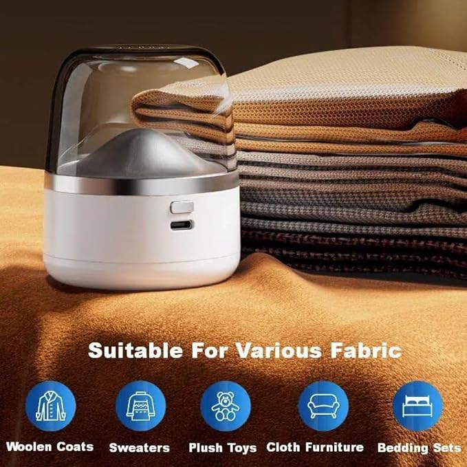 Electric Fabric Shaver – USB Rechargeable Lint Remover - Image 6