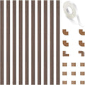 Delamu 157in Cord Covers for Wires on Wall, One-Cord Cord Hider, TV Cord Hider by DELAMU