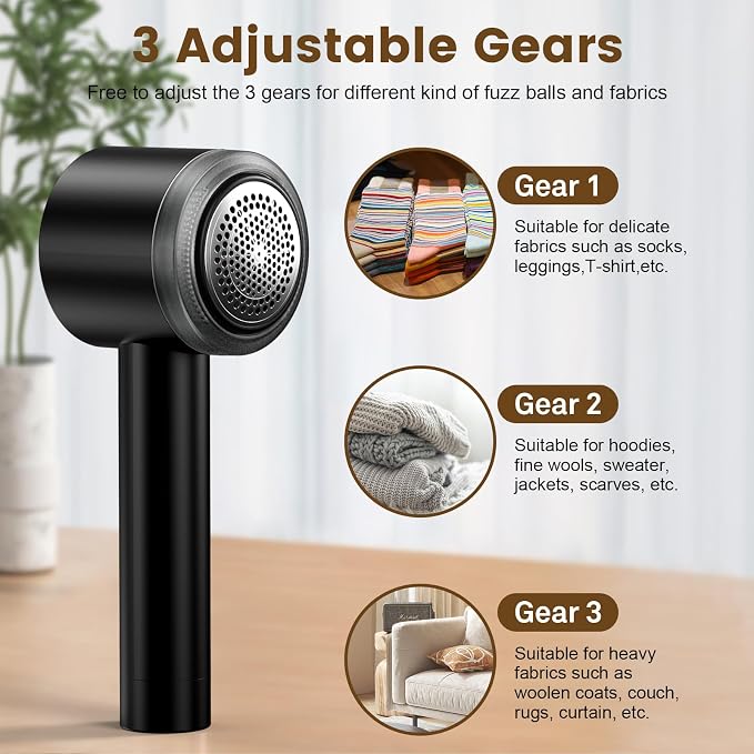 Rechargeable Fabric Shaver Defuzzer - Image 5