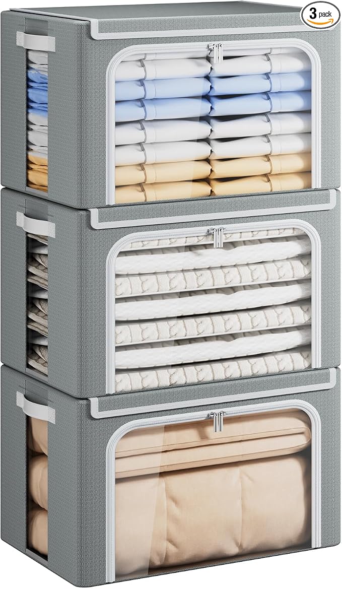 Yecaye Large Clothes Storage Bins by Yecaye