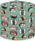 8 Quart Pressure Cooker Small Appliance Covers, Washable Dust Cover for Air Fryer Rice Cooker Kitchen Appliance Accessories with Storage Pockets, Sushi Print